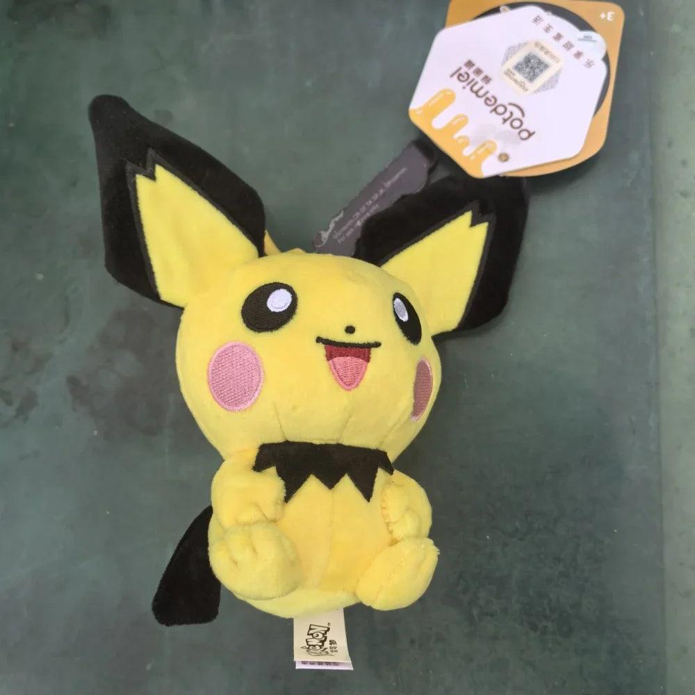 Pokemon Pichu Plush Keychain Plush Toy Cartoon Cute Backpack Pendant Car Home Bag Stuffed Pendant - petguardiansupplies