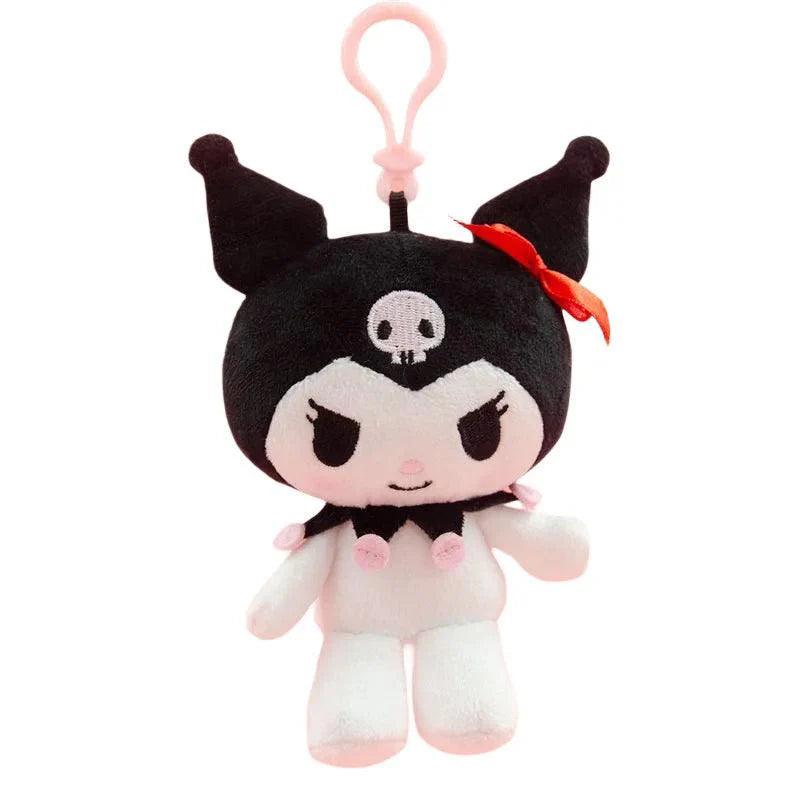 Genuine Sanrio Small Pendant Plush Toys Cartoon Dolls Hangyodon Kuromi Pachacco Soft Model Stuffed Toy Boy Girl Birthday Gifts - petguardiansupplies