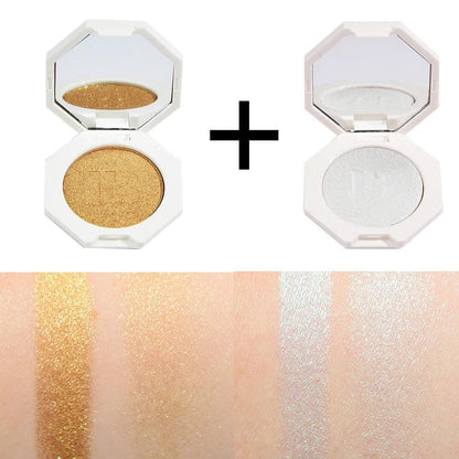 High Glitter Killawatt Freestyle Highlighter Diamond bomb fenty Makeup Palette Face Highlight Platinum Shimmer 0.09oz/2.5g - petguardiansupplies