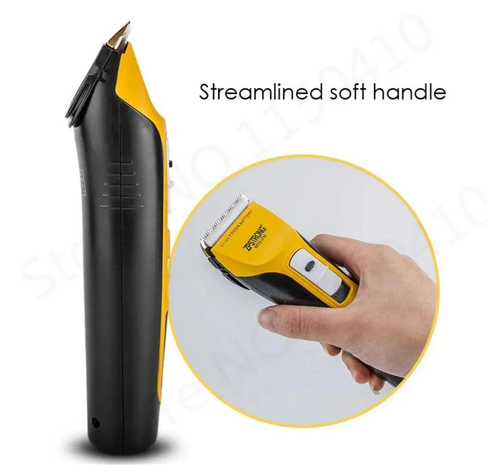 25w Professional Electric Hair Trimmer Rechargeable Hair Clipper Haircut Beard Trimmer Razor for Adult Men LED Display 220V/110V - petguardiansupplies