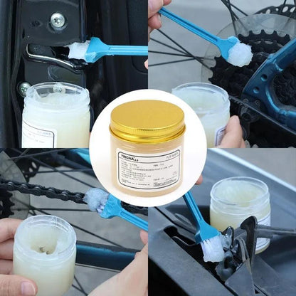 Car Sunroof Track Lubricating Grease Door Abnormal Noise Antirust Oil White Mechanical Maintenance Gear Bearing Oil Grease Kit - petguardiansupplies