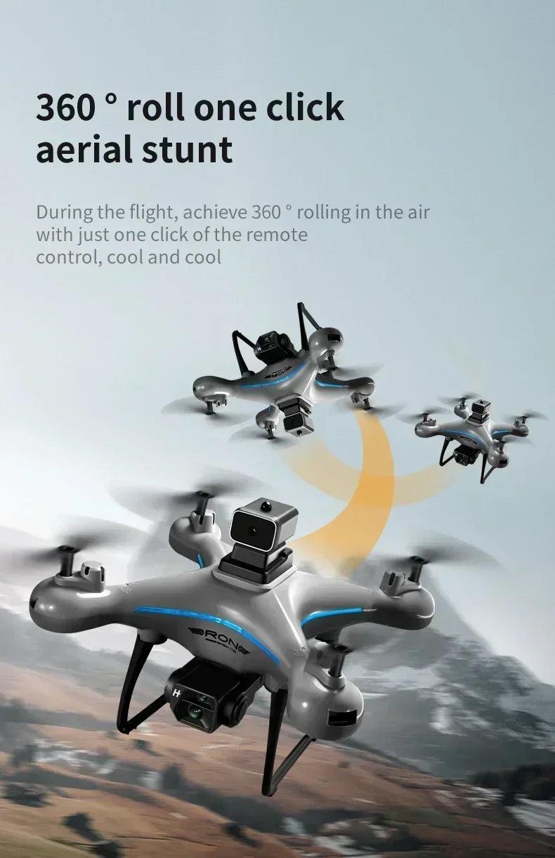 KY102 Drone Professional 8K HD Dual Camera Aerial 360 Obstacle Avoidance Optical Flow Four-Axis RC Aerocraft Drone 2024 New Toy - petguardiansupplies