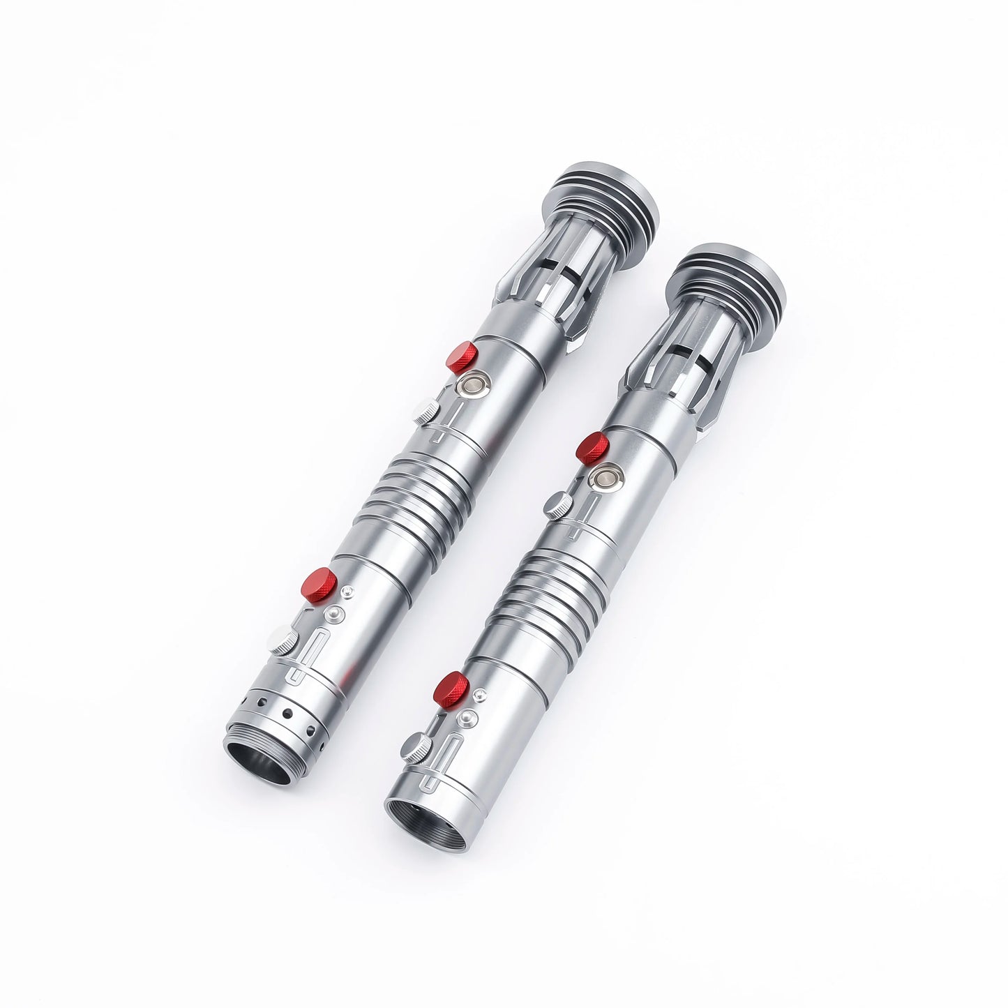 TXQ Darth Maul SNV4 2pcs Handle+Blade JEDI 27sound Double Lightsaber Toys Metal Hilt Light Smooth Swing Sword Laser Proffie - petguardiansupplies