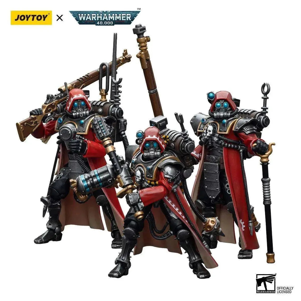 [IN STOCK] JOYTOY Warhammer 40K 1/18 Action Figure Adeptus Mechanicus Skitarii Ranger Anime Toy Gift Free Shipping - petguardiansupplies