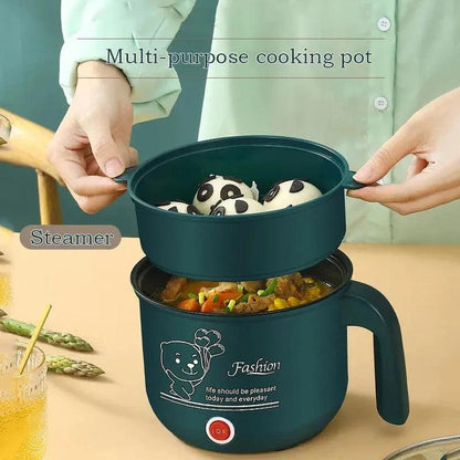 Mini Electric Cooker Non-stick Cooking 1-2 People Single/Double Hot Pot steamer Hot Pot Multifunction Electric Cooker for Home - petguardiansupplies