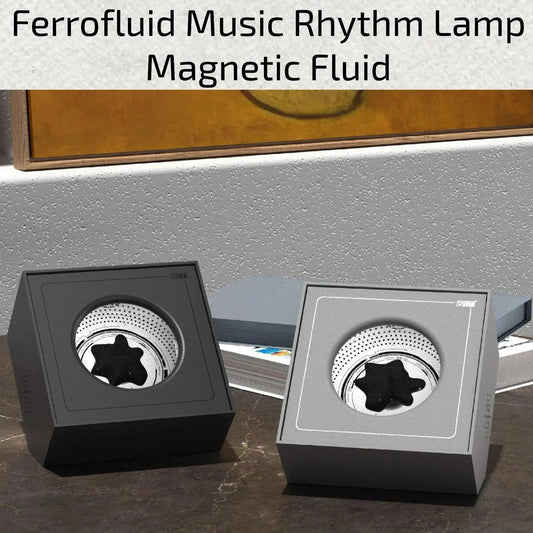 Ferrofluid Music Rhythm Lamp Magnetic Fluid Liquid Pickup Equipment Visual Music Pickup Desktop Sound Partner Desk Decoration - petguardiansupplies