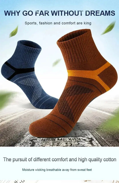 3/5/10/20 Pairs Lot Men's Socks Black Sports Socks Casual Run Autumn Winter High Quality Breathable Male Socks - petguardiansupplies