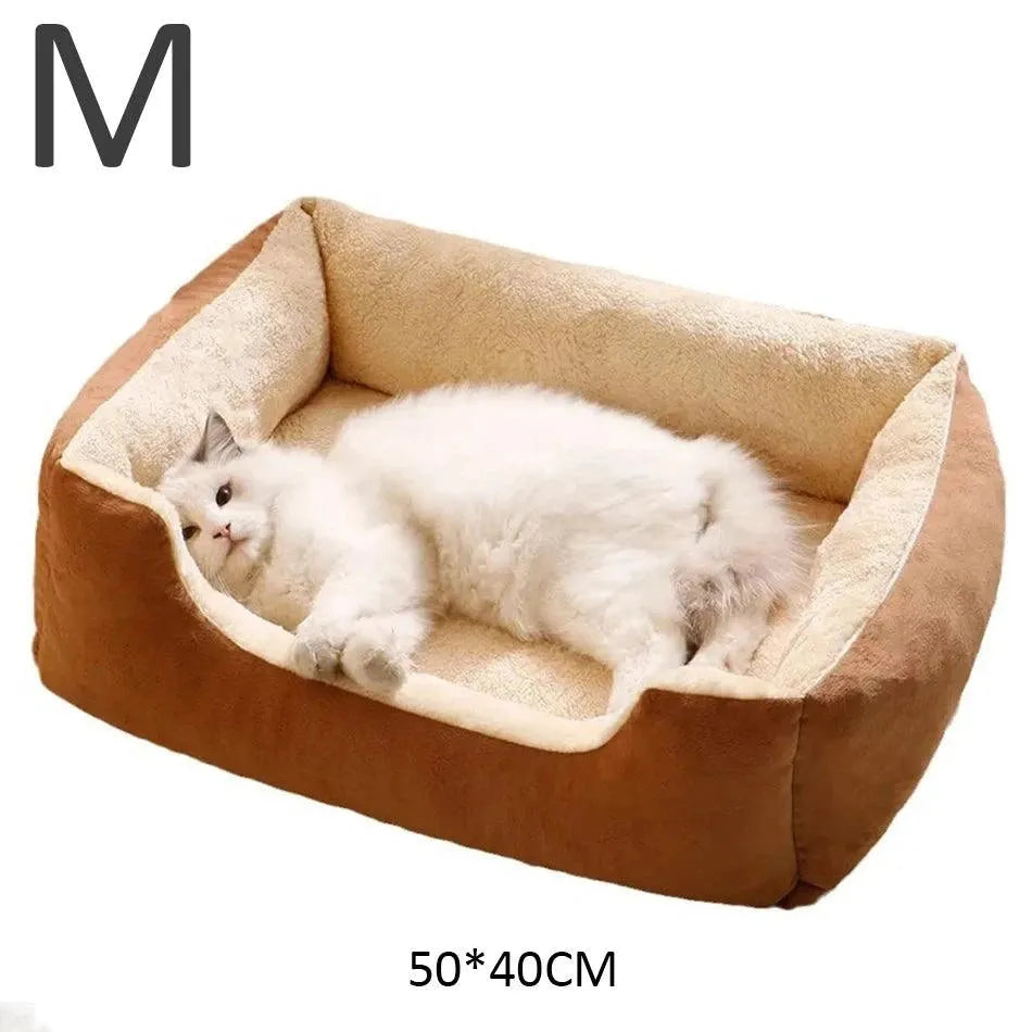 Bed for Cats Pet Products Cushions Kitten Goods Accessories Dog All Houses Supplies Things Accessory Habitats Basket House Beds - petguardiansupplies