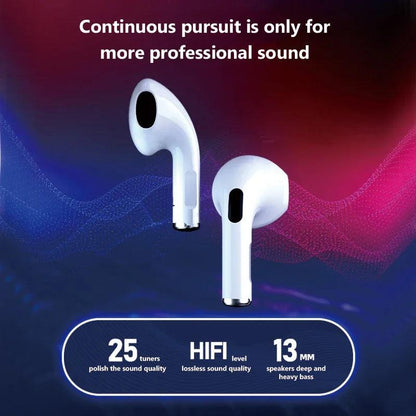 Pro4 TWS Bluetooth Earphone 9D Stereo Wireless Headphone In-Ear HiFi Earbud HandsFree Headset With Microphone For Xiaomi iPhone - petguardiansupplies