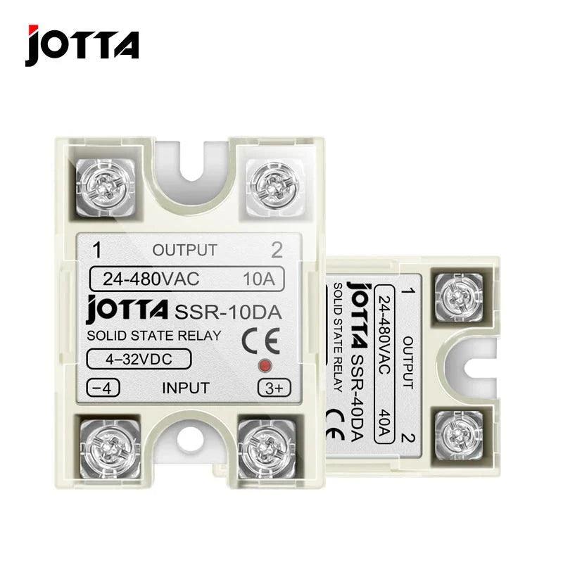 Solid State Relay Module SSR 10DA 25DA 40DA DC Control AC Single Phase With Plastic Cover For PID Temperature Control - petguardiansupplies