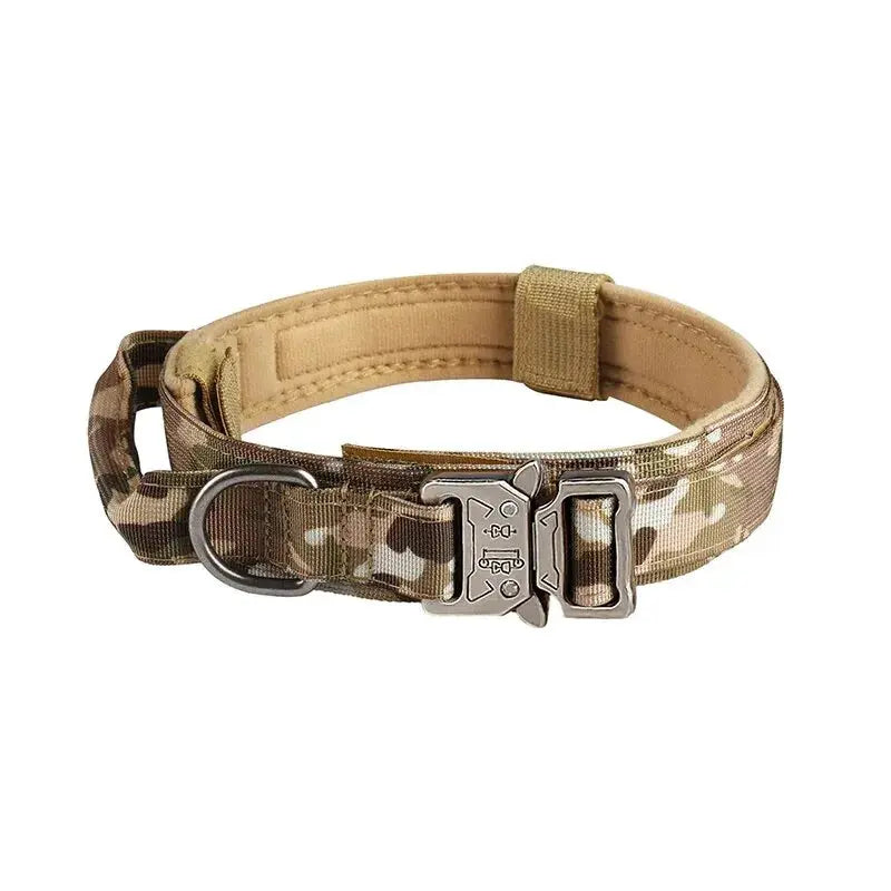 Tactical Dog Collar For Medium And Large Dogs: Suitable For All Breeds, Adjustable And Durable - petguardiansupplies