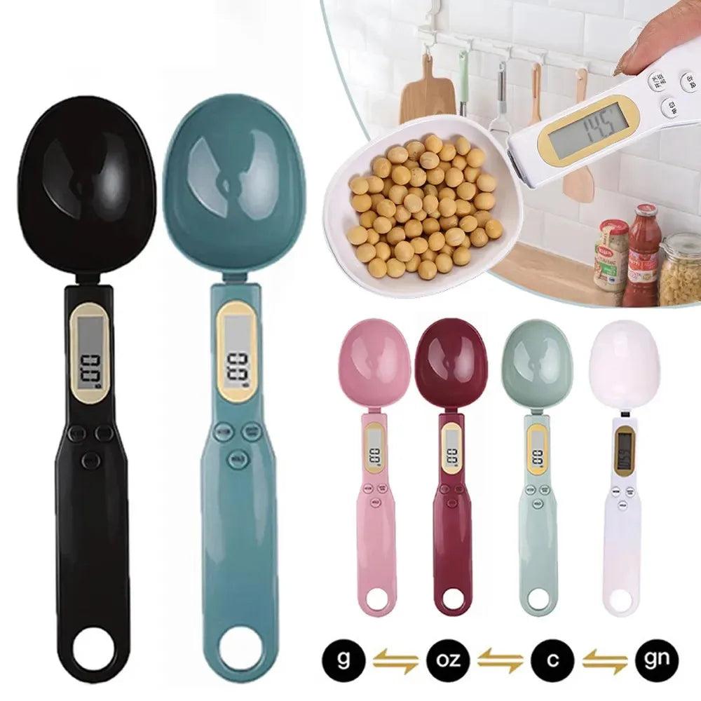 500g/0.1g Portable LCD Digital Kitchen Scale Measuring Spoon Gram Electronic Spoon Weight Volumn Food Scale New High Quality - petguardiansupplies