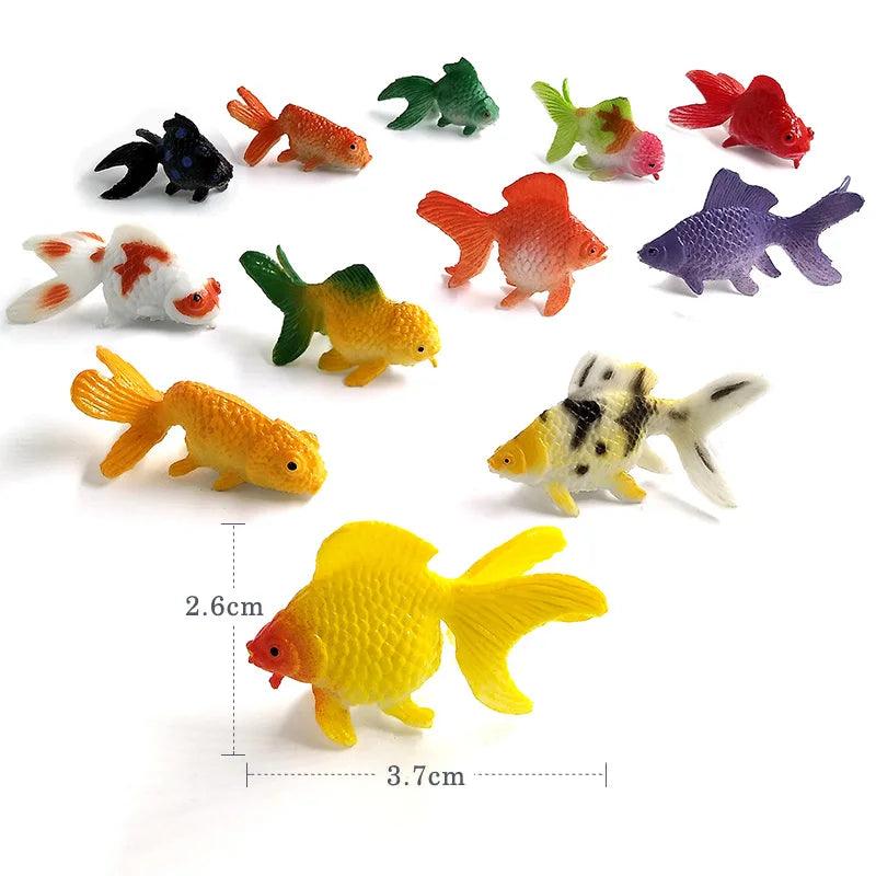 12Pcs Insect Spider Butterfly Fish Dinosaur Dog Cat Horse Figurine Farm Animal Model Action Figure Hot Toy Set For Children Gift - petguardiansupplies