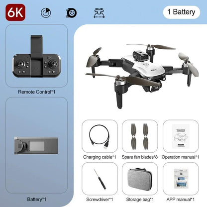 2024 New S2S RC Drone 8K HD Professional Dual Camera Brushless Motor Obstacle Avoidance Smart Aircraft Foldable Quadcopter Toys - petguardiansupplies