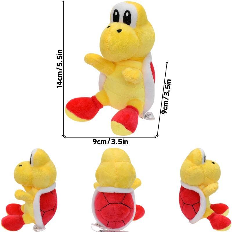 Kawaii Mario Bros Koopa Rolla Troopa Turtle Soft Plush Toys Armad Dry Bones Kamek King Bob-omb Shy Guy Peluche Dolls Gifts Kids - petguardiansupplies