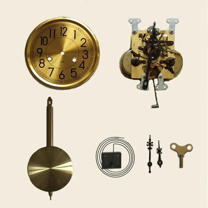 Vintage Mechanical Clock Accessories Retro Mechanical Wall Clock Swing Clock DIY Hand-assembled Clock Repair Parts - petguardiansupplies