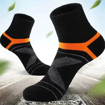 3/5/10/20 Pairs Lot Men's Socks Black Sports Socks Casual Run Autumn Winter High Quality Breathable Male Socks - petguardiansupplies