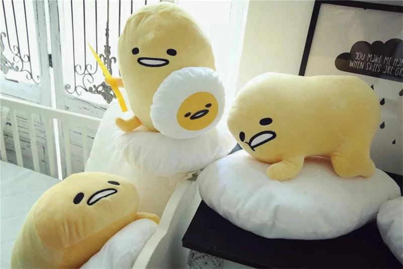 Cute Gudetama Plush Toy - Soft Cuddly Stuffed Hug Doll Plushies - petguardiansupplies