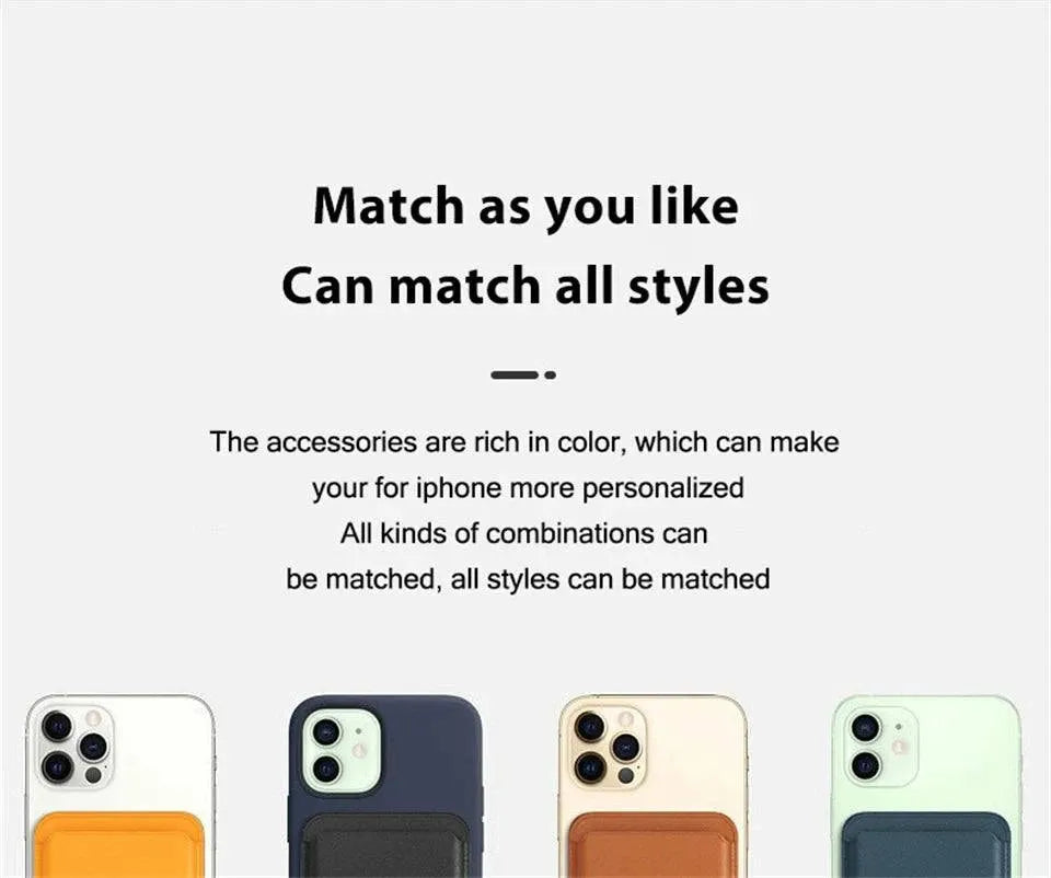 For Magsafe Magnetic Wallet Phone Case For iPhone 14 13 12 Pro Max Leather Card Holder Bag For iPhone 13 mini Cover Accessories - petguardiansupplies