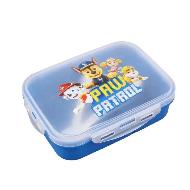 Paw Patrols Microwave Lunch Box Wheat Straw Dinnerware Food Storage Container Kids School Office Portable Bento Lunch Bag Gift - petguardiansupplies