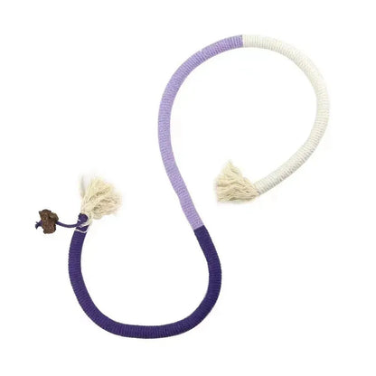 Cat Toys Interactive Molar Cotton Rope Toys Silvervine Cat Teaser Toy Clean Mouth Kitten Play Toy Pet Supplies Accessories - petguardiansupplies