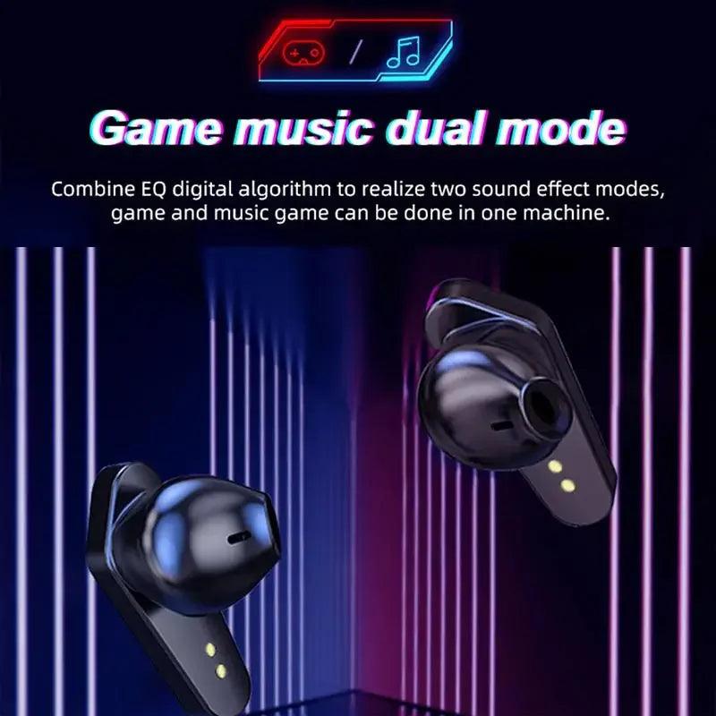 Original X15 TWS Wireless Headphones Game Bluetooth Headphones with Microphone Noise Reduction High Fidelity Bass Earphones - petguardiansupplies