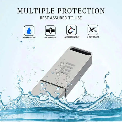 Xiaomi 2TB USB3.0 Metal Flash Drives Memory 1TB 512GB 256GB 128GB 64GB 32GB Waterproof Usb Stick High Speed OTG Pen Drive For PC - petguardiansupplies