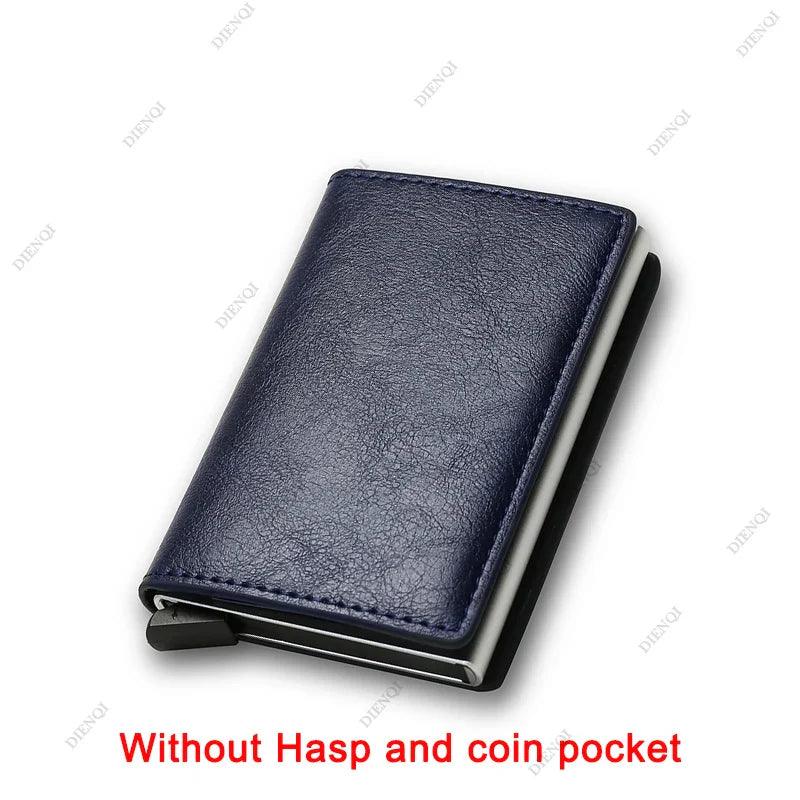 Anti Thief Rfid Credit Card Holder Smart Minimalist Wallet Pocket Men Women Slim Cardholder Bank Cash Creditcard Case Bag Purse - petguardiansupplies