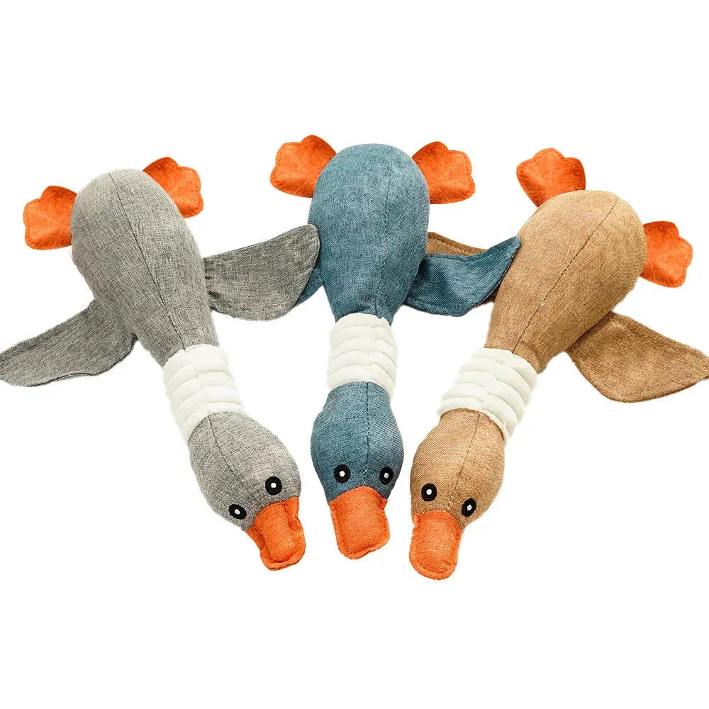 Pet Toys Geese Sound Bite Resistant Teeth Grinding Teeth Cleaning Dog Cat Pet Supplies - petguardiansupplies