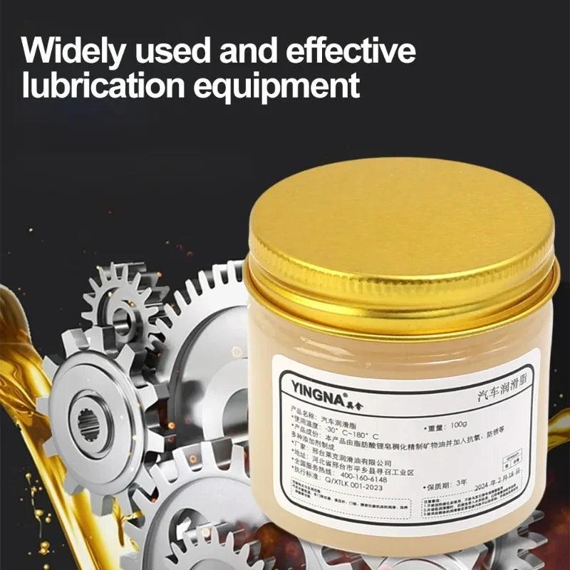 Car Sunroof Track Lubricating Grease Door Abnormal Noise Antirust Oil White Mechanical Maintenance Gear Bearing Oil Grease Kit - petguardiansupplies