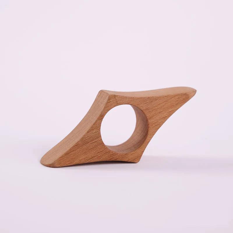 Hot Wooden Thumb Bookmark One Hand Reading Thumb Book Support Book Page Holder for Office Book Lovers Fast DIY Reading Aid Tools - petguardiansupplies