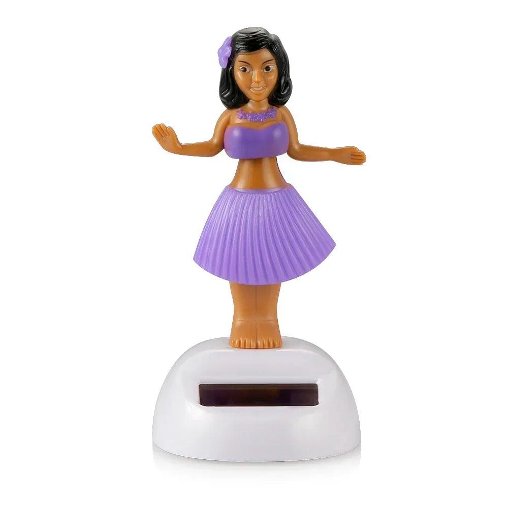 Car Ornament Automobiles Decoration Dancing Hula Girl Swinging Bobble Toy Gifts Auto Interior Home Decor Solar Girls Accessories - petguardiansupplies