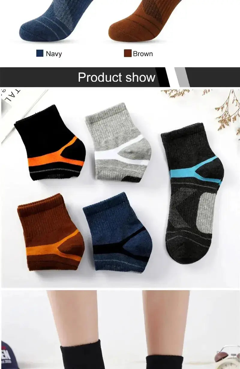 3/5/10/20 Pairs Lot Men's Socks Black Sports Socks Casual Run Autumn Winter High Quality Breathable Male Socks - petguardiansupplies