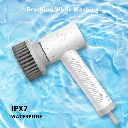 Xiaomi Wireless Electric Cleaning Brush Housework Kitchen Dishwashing Brush Bathtub Tile Professional Cleaning Brush Labor Savin - petguardiansupplies