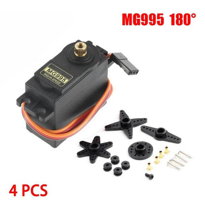 4PCS 13KG 15KG Servos Digital MG995 MG996R Servo All Metal Gear for JR Car RC Model Helicopter Boat mg90s Servosg90 - petguardiansupplies