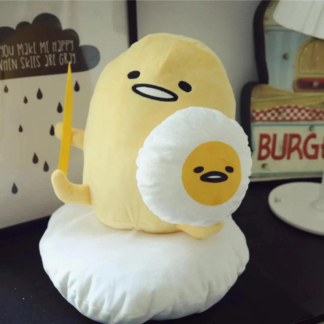 Cute Gudetama Plush Toy - Soft Cuddly Stuffed Hug Doll Plushies - petguardiansupplies