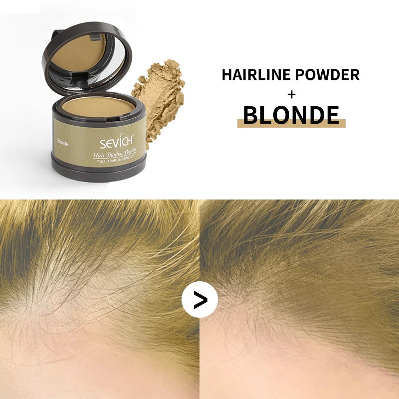 Water Proof hair line powder in hair color Edge control Hair Line Shadow Makeup Hair Concealer Root Cover Up Unisex Instantly - petguardiansupplies