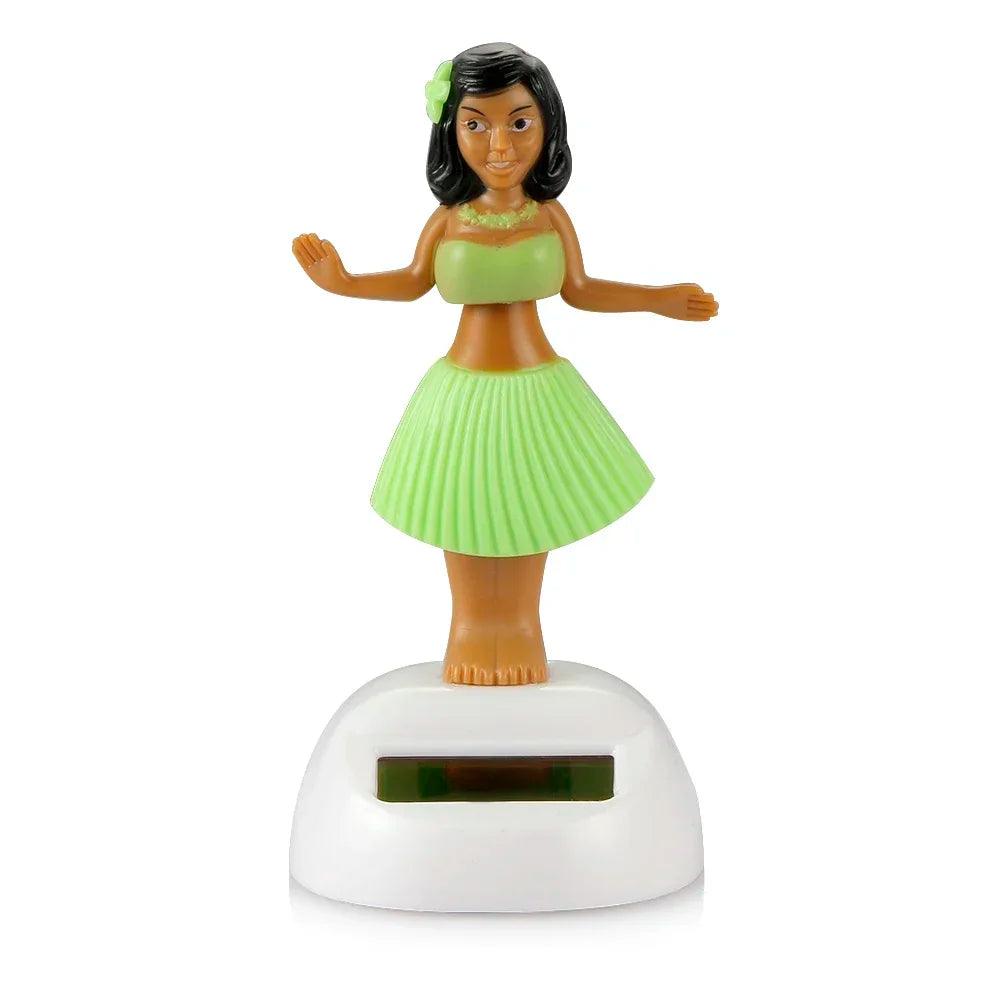 Car Ornament Automobiles Decoration Dancing Hula Girl Swinging Bobble Toy Gifts Auto Interior Home Decor Solar Girls Accessories - petguardiansupplies