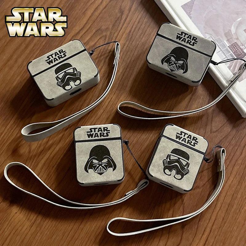 Star Wars Case for Apple AirPods 1 2 3 Airpod Pro Darth Vader Key Chains Wireless Earphone Bluetooth Headset Case Silicone Cover - petguardiansupplies