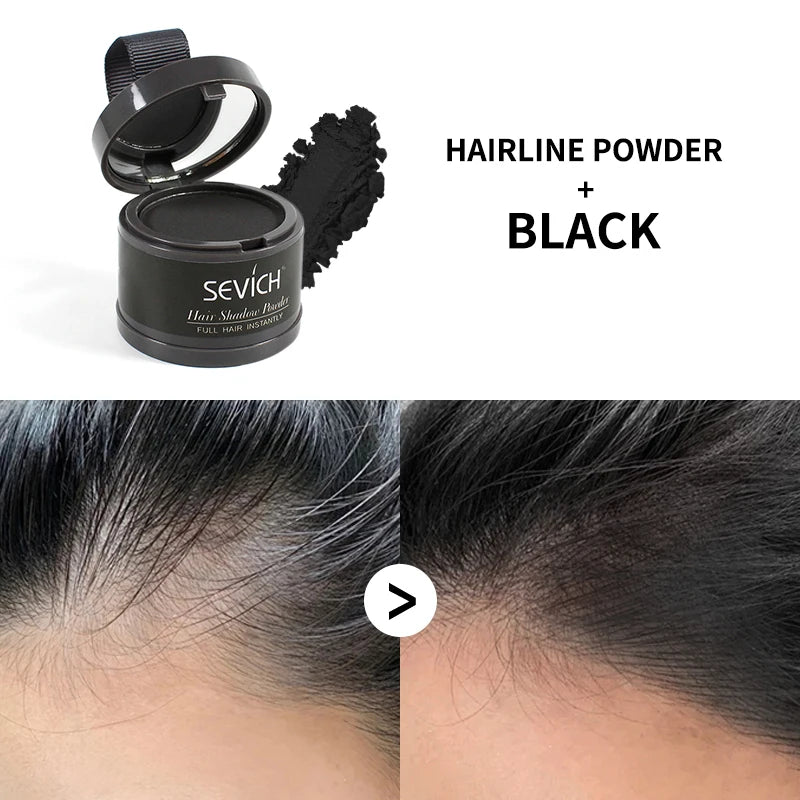 Water Proof hair line powder in hair color Edge control Hair Line Shadow Makeup Hair Concealer Root Cover Up Unisex Instantly - petguardiansupplies