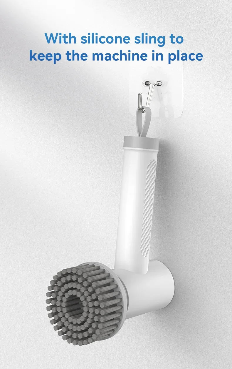 Xiaomi Wireless Electric Cleaning Brush Housework Kitchen Dishwashing Brush Bathtub Tile Professional Cleaning Brush Labor Savin - petguardiansupplies