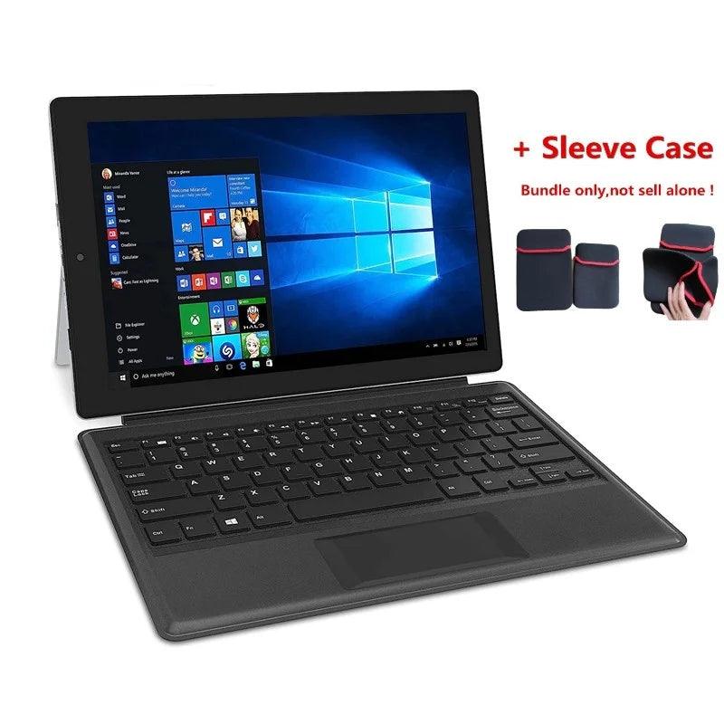 2in1 Tablet PC Hot Sale 12.2 INCH 2GBDDR+64GB W122 Windows 10 N4000 With Docking Keyboard Dual Cameras HDMI-Compatible WIFI - petguardiansupplies