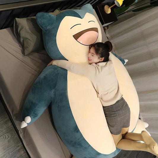 200/150cm Giant Snorlax Plush Pokemon Plush Toys Kawaii Soft Snorlax Leather Shell Plushie NO Filling Pillow Gifts for Children - petguardiansupplies