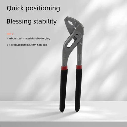 High Carbon Steel Adjustable Wrench Pliers Multi-purpose Water Pipe Pliers Professional Plumbing Repair Tool - petguardiansupplies