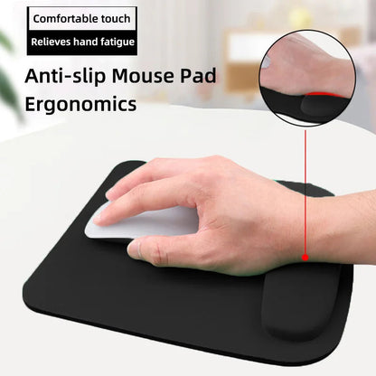 Coolcirc Computer Game Mouse Pad Large Thickened Eva Ergonomic Mousepad Wrist Pad Non-Slip Mouse Mats For Office Accessories - petguardiansupplies