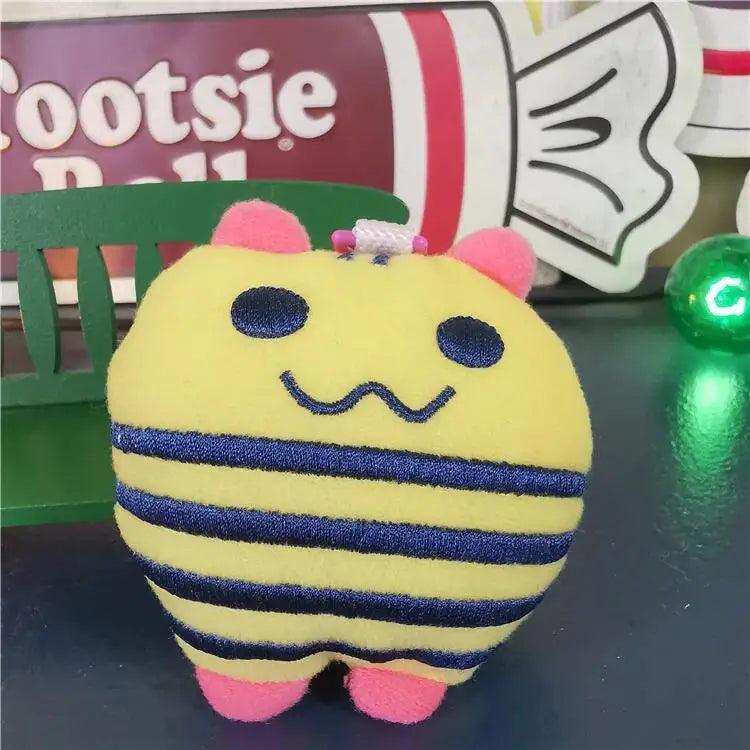 Tamagotchi Pouch Keychain Cute Tamagotchi Pets Gotchi Gear Plush Dolls Cartoon Pendant Key Ring Mini Pet Pouch Toys Kids Gifts - petguardiansupplies