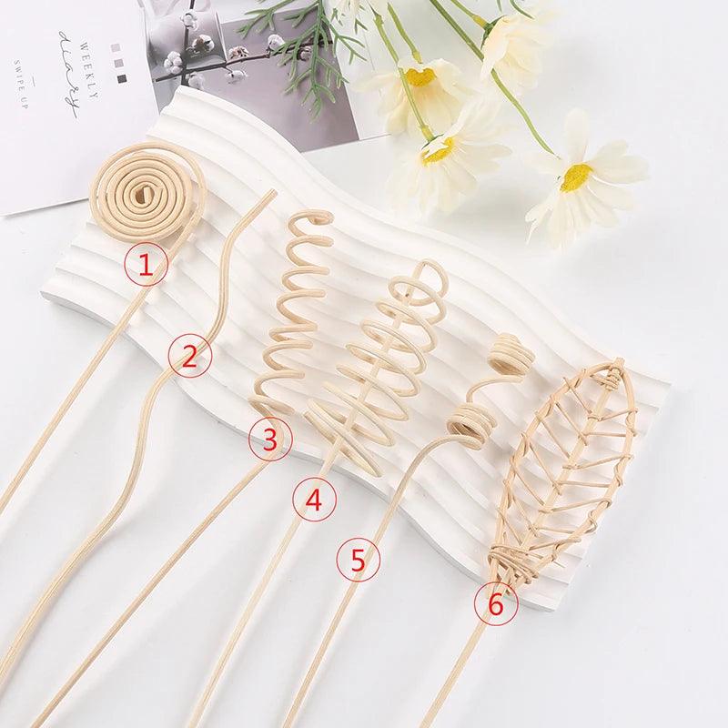 Aroma Diffuser Aromatherapy Volatile Rod Various Shapes For Fragrance Diffuser Freshener DIY Handmade Home Decorate Refill Stick - petguardiansupplies