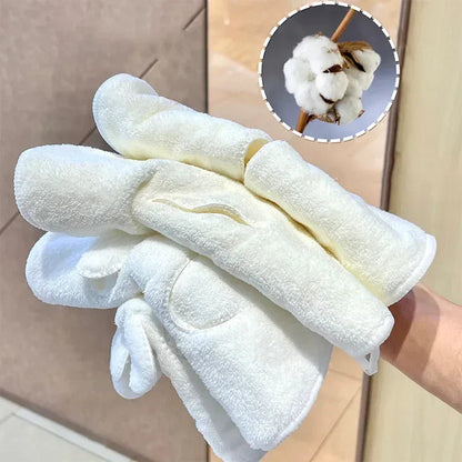 Soft Wet Cotton Face Towel Mask for Deep Cleaning and Beauty Care Non-Electric Ideal for Eye Opening and Pore Cleansing - petguardiansupplies