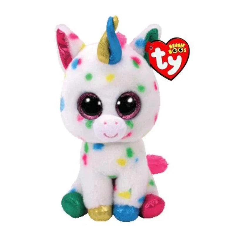 Newest 15CM Ty Beanie Eyes Chick Unicorn Kitty Plush Toy Super Soft Stuffed Animals Doll Kids Toys Christmas Gifts for Children - petguardiansupplies