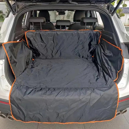 SUV Cargo Liner for Dogs, Waterproof Pet Cargo Cover Dog Seat Cover Mat for SUVs Sedans Vans - petguardiansupplies